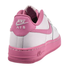 Nike Air Force 1 BG (GS) Big Kids' Shoes White/Magic Flamingo ib4411-100